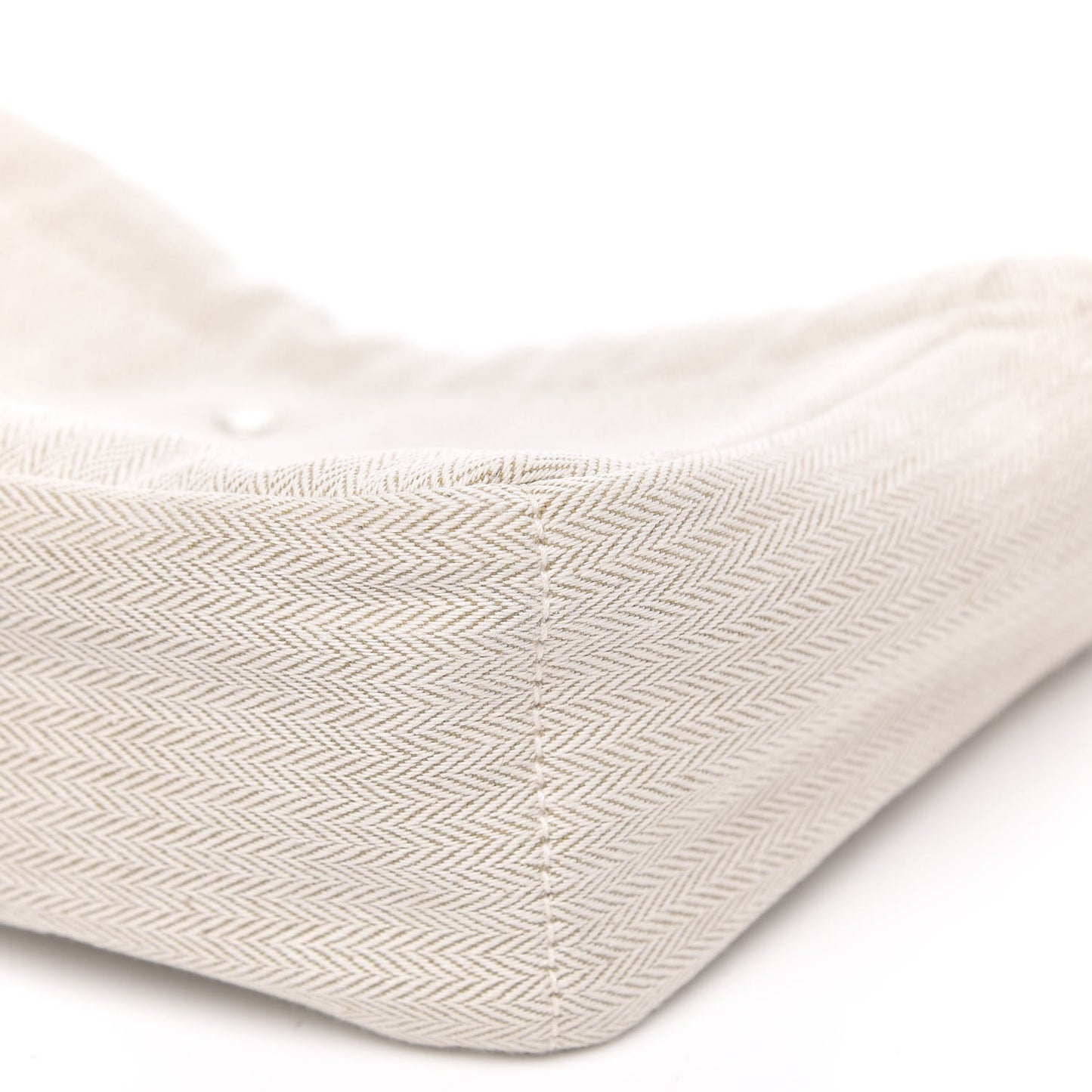 Canvas Barenia Fourbi 25 MM Pouch Naturel Fauve