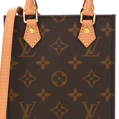 Louis Vuitton Monogram Petit Sac Plat 8 of 10
