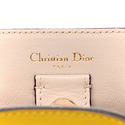 Christian Dior Smooth Calfskin Mini Diorissimo Tote Vert Acide 6 of 16