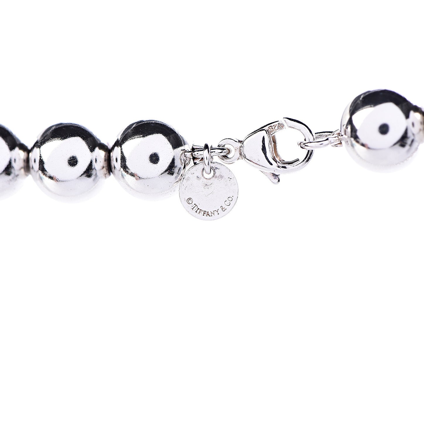 Sterling Silver 10mm HardWear Ball Necklace