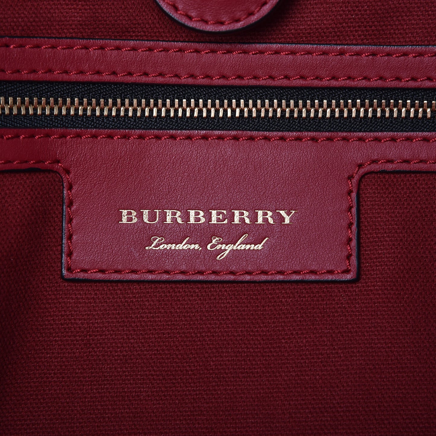 Horseferry Check Small Canterbury Tote Honey Parade Red