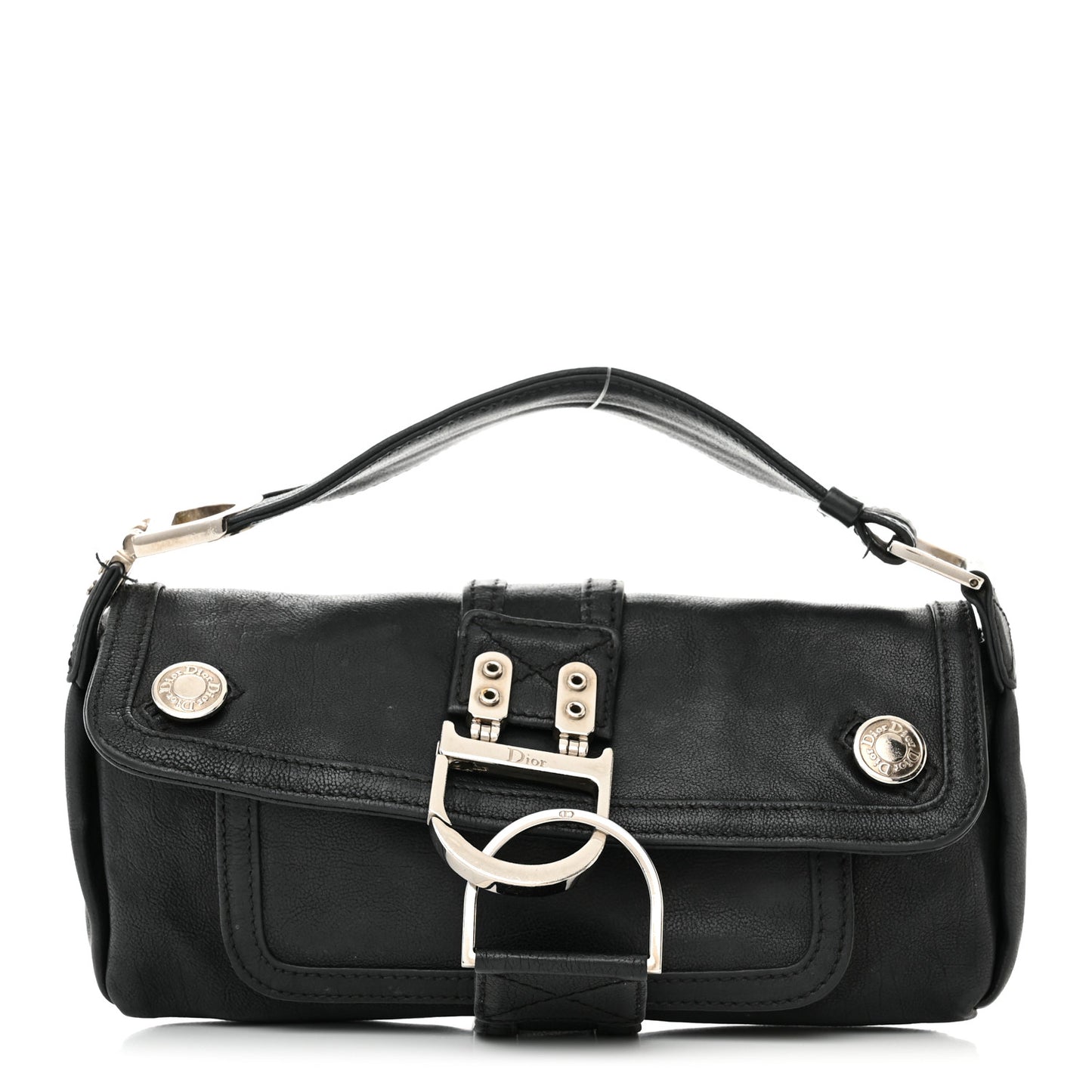 Calfskin Flight East West Bag Black
