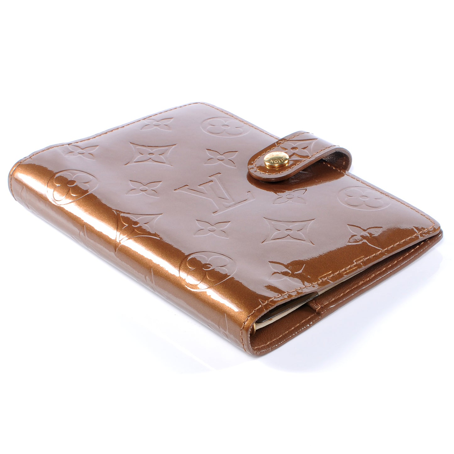 Vernis Small Ring Agenda Bronze