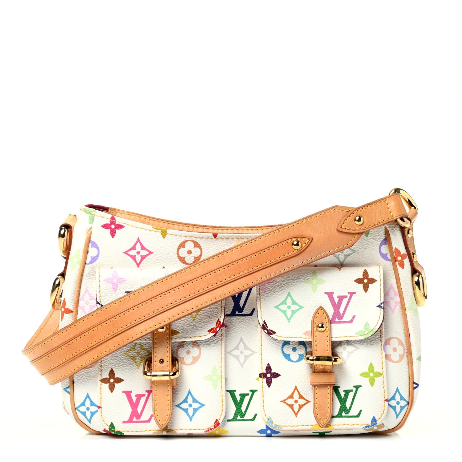 Louis Vuitton Monogram Multicolor Lodge PM White 1 of 4