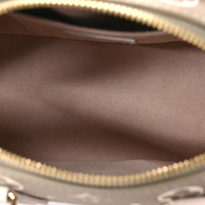 Louis Vuitton Empreinte Monogram Spring in the City Speedy Bandouliere 20 Kaki Beige Cream 5 of 11