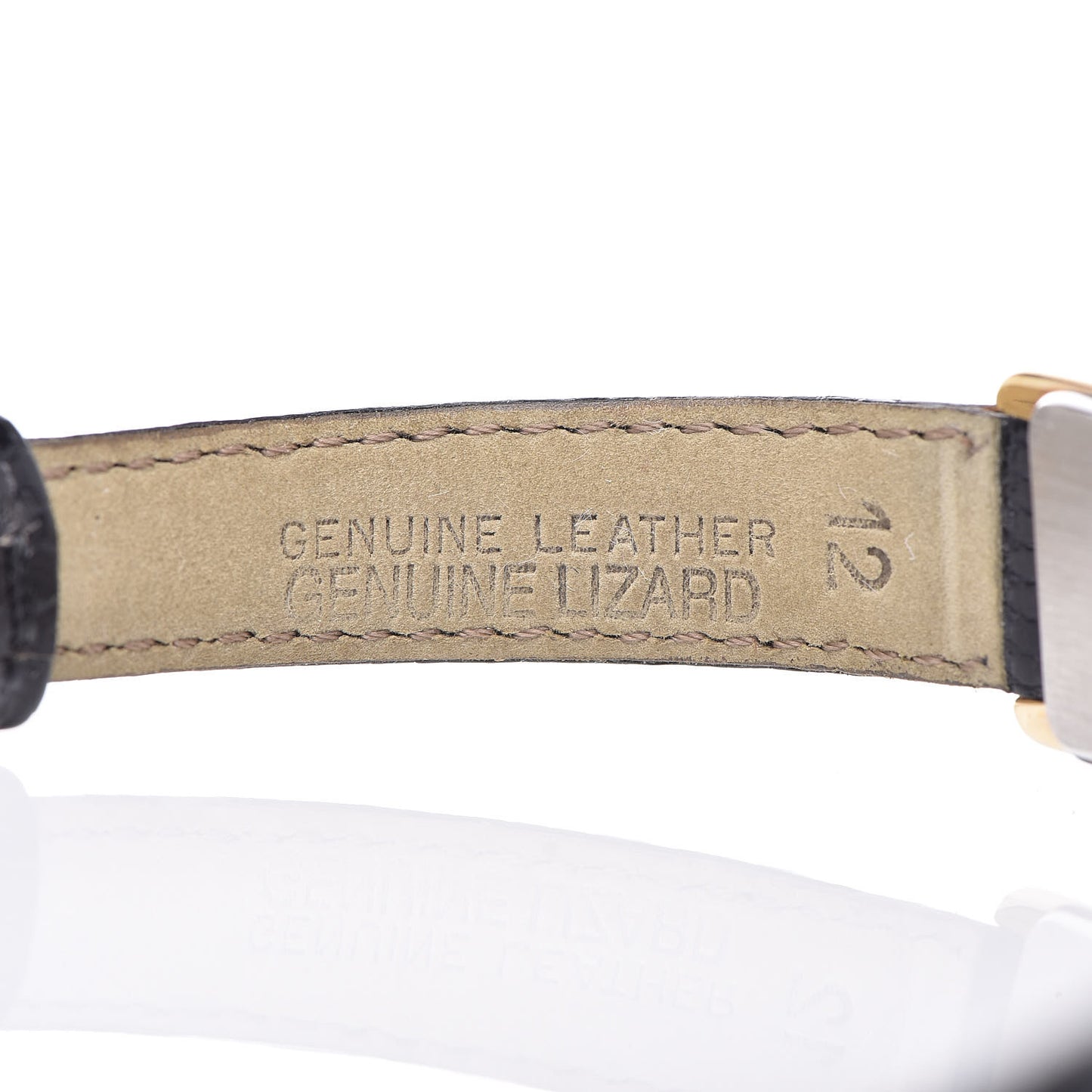 Stainless Steel Lizard 16mm Portfolio Quartz Watch