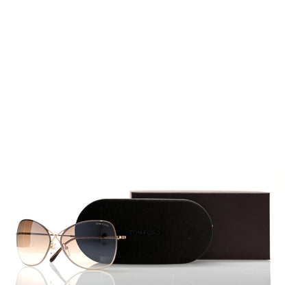 Tom Ford Colette Butterfly Sunglasses TF250 Brown 9 of 9