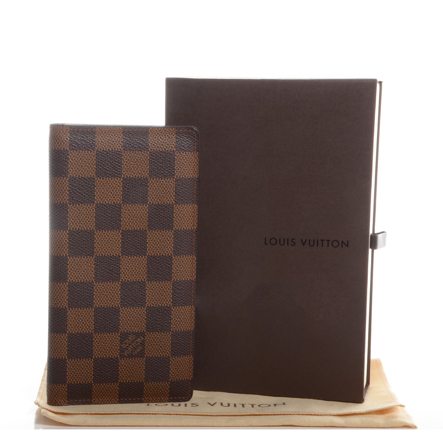 Louis Vuitton Damier Ebene Porte Valeurs Organizer Wallet 5 of 8