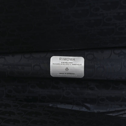 Christian Dior X RIMOWA Aluminum Gradient Cabin Luggage Black 5 of 10