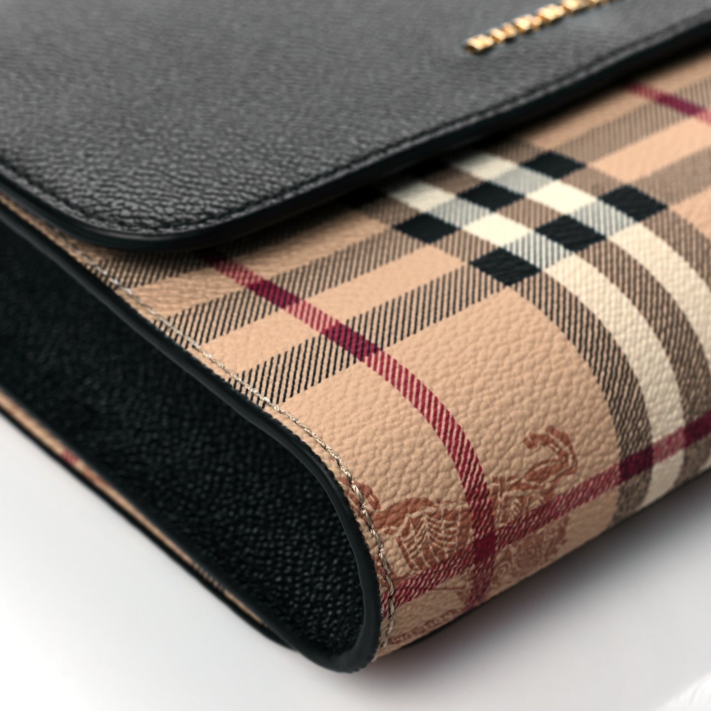 Haymarket Check Small Loxley Crossbody Black