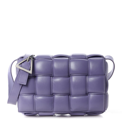 Bottega Veneta Nappa Maxi Intreccio Padded Cassette Crossbody Bag Lavender 1 of 13