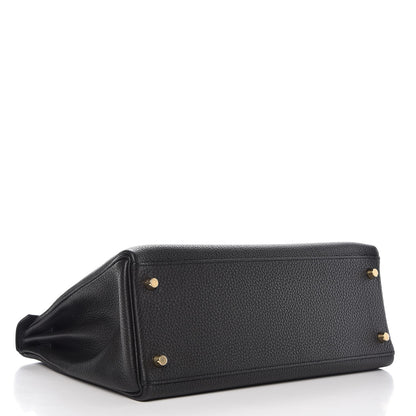 Hermes Togo Kelly Retourne 32 Black 4 of 37