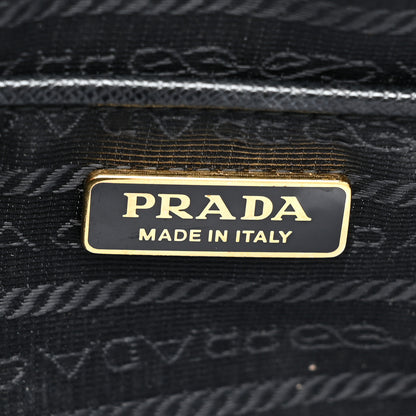 Prada Saffiano Belt Bag Black 6 of 15
