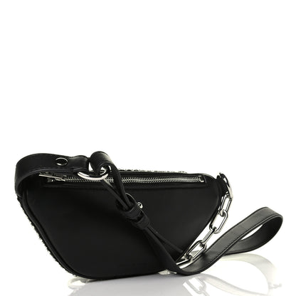 Alexander Wang Rhinestone Mesh Mini Attica Belt Bag Black 2 of 5
