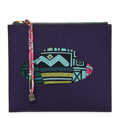 Hermes Epsom Swift Petit H Flat Case Multicolor 1 of 6