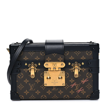 Louis Vuitton Monogram Petite Malle Black 1 of 9