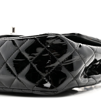 Chanel Patent Calfskin Quilted Mini Rectangular Flap Black 10 of 10