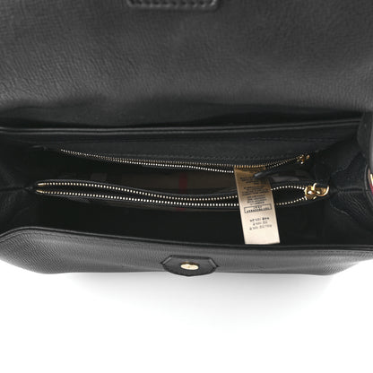 Burberry Derby Calfskin House Check Medium Camberley Black 5 of 11