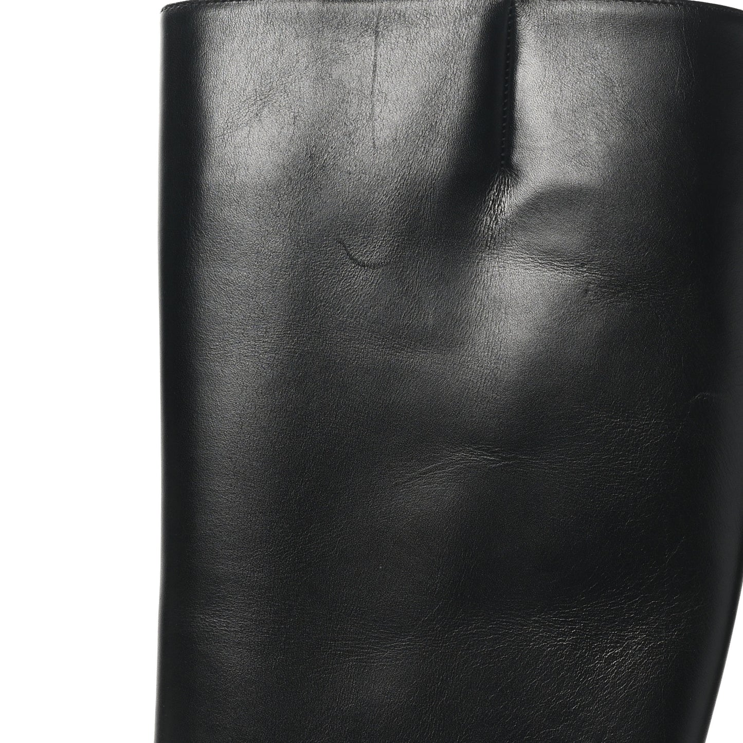 Calfskin Pumppie Botta 85 Knee Boots 39.5 Black