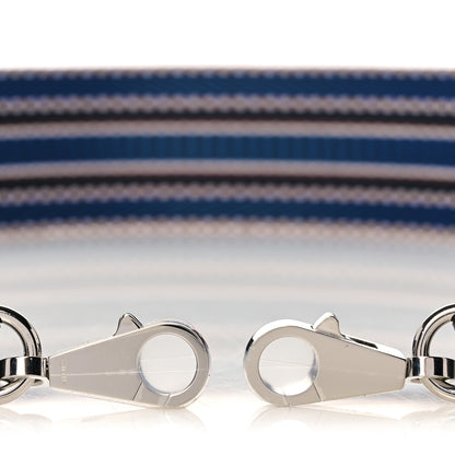Hermes Toile Swift 50mm Sangle Cavale Shoulder Strap Bleu Zellige Indigo Black 3 of 6