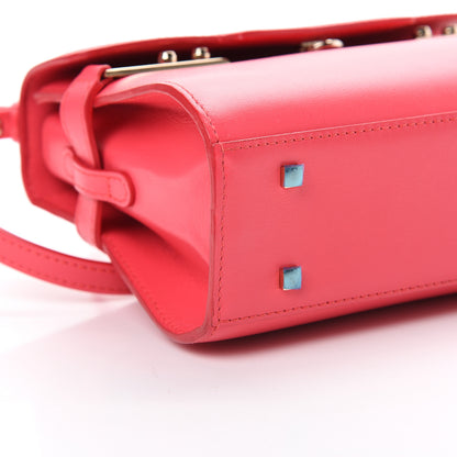 Delvaux Smooth Calfskin Mini Tempete Satchel Rose Candy 8 of 9