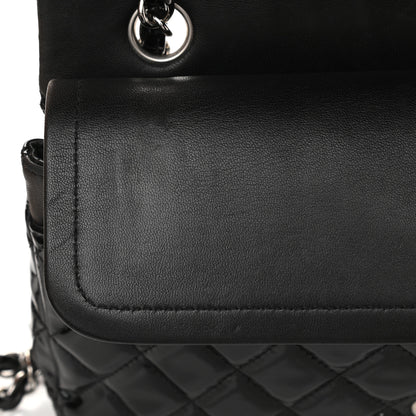Chanel Patent Quilted Medium Double Flap Black 13 of 17
