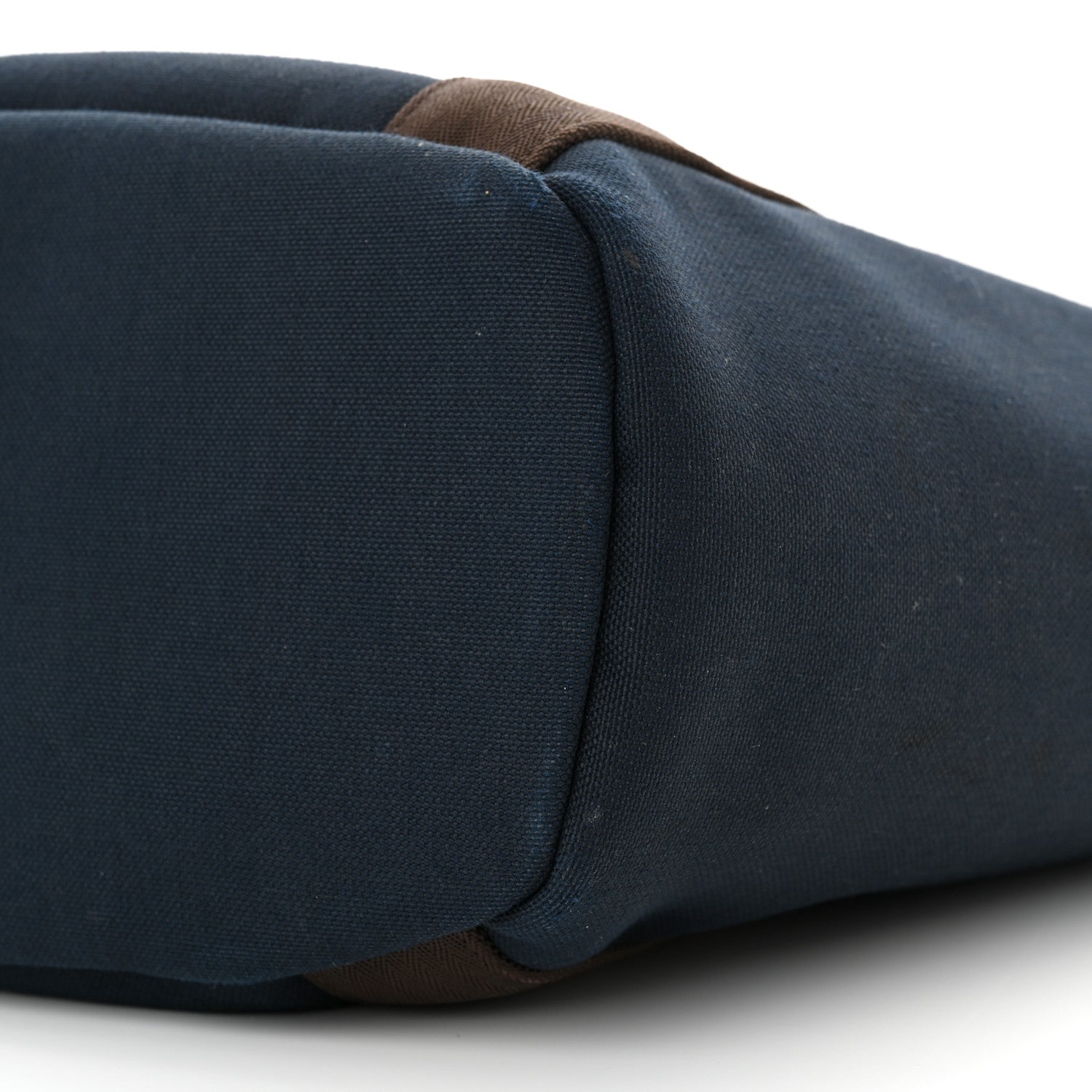 Hermes Toile Sac De Pansage Groom Bleu Navy Feu 11 of 18