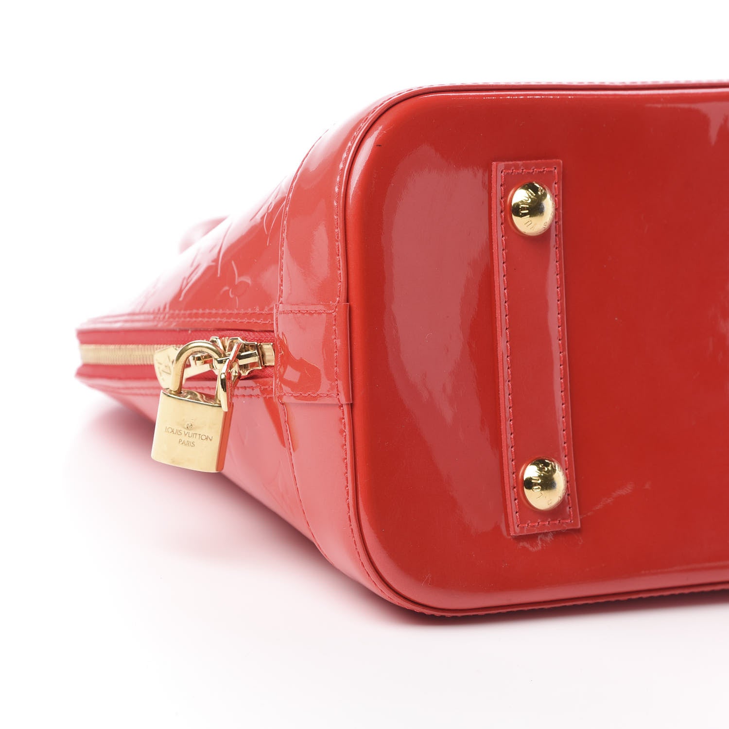 Louis Vuitton Vernis Alma PM Rouge Grenadine 8 of 13