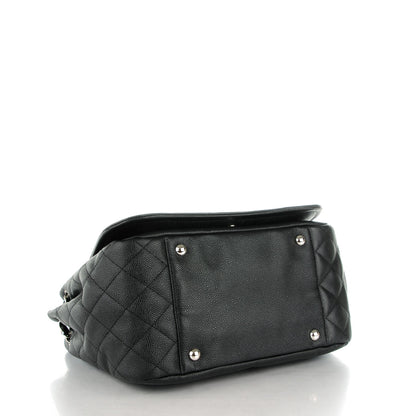Chanel Caviar Timeless CC Accordion Flap Black 4 of 7