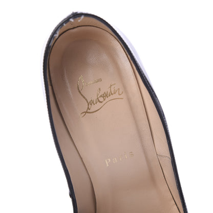 Christian Louboutin Patent Decollete 868 100 Pumps 37.5 Black 8 of 10