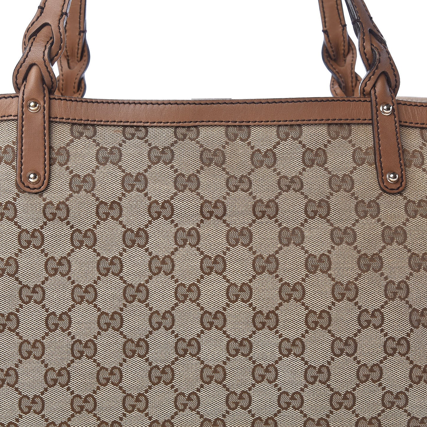 Monogram Medium Craft Tote Brown