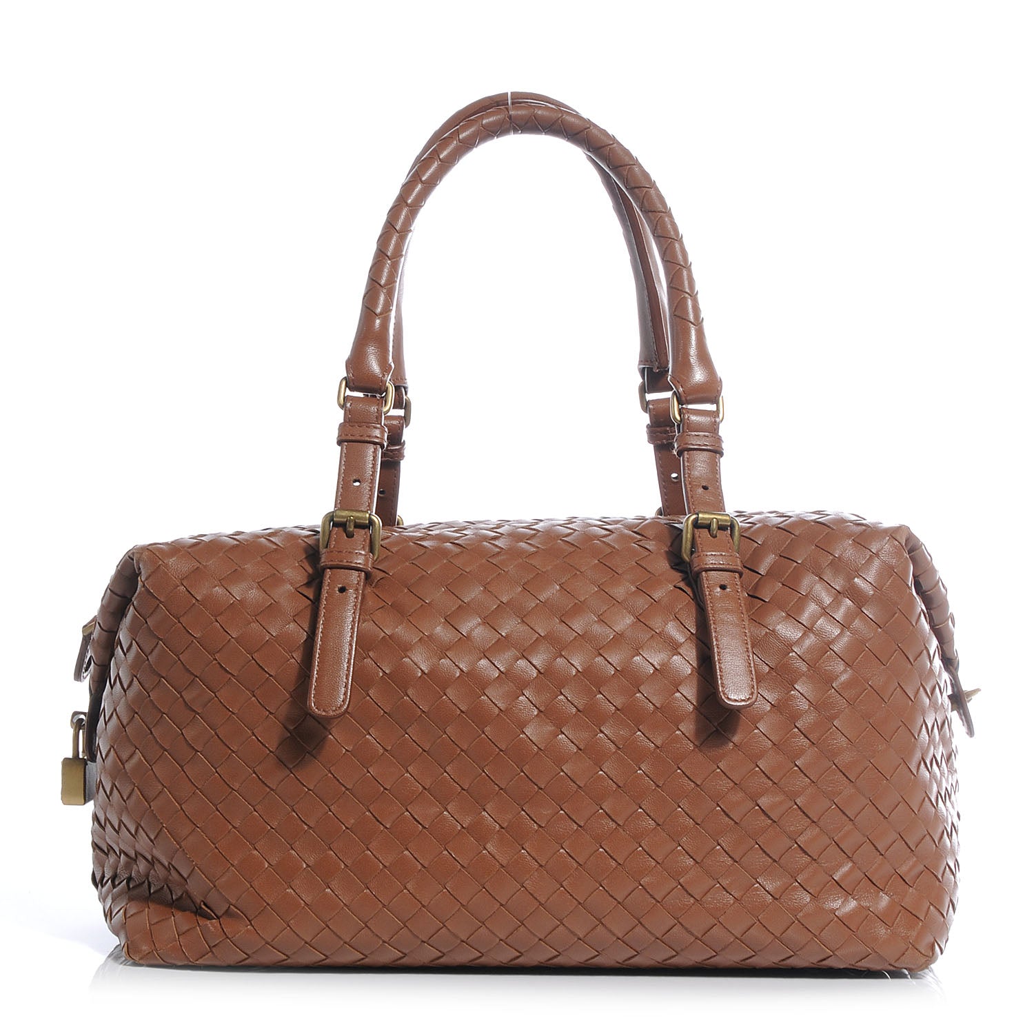 Bottega Veneta Nappa Intrecciato Montaigne Bag Noce 1 of 8
