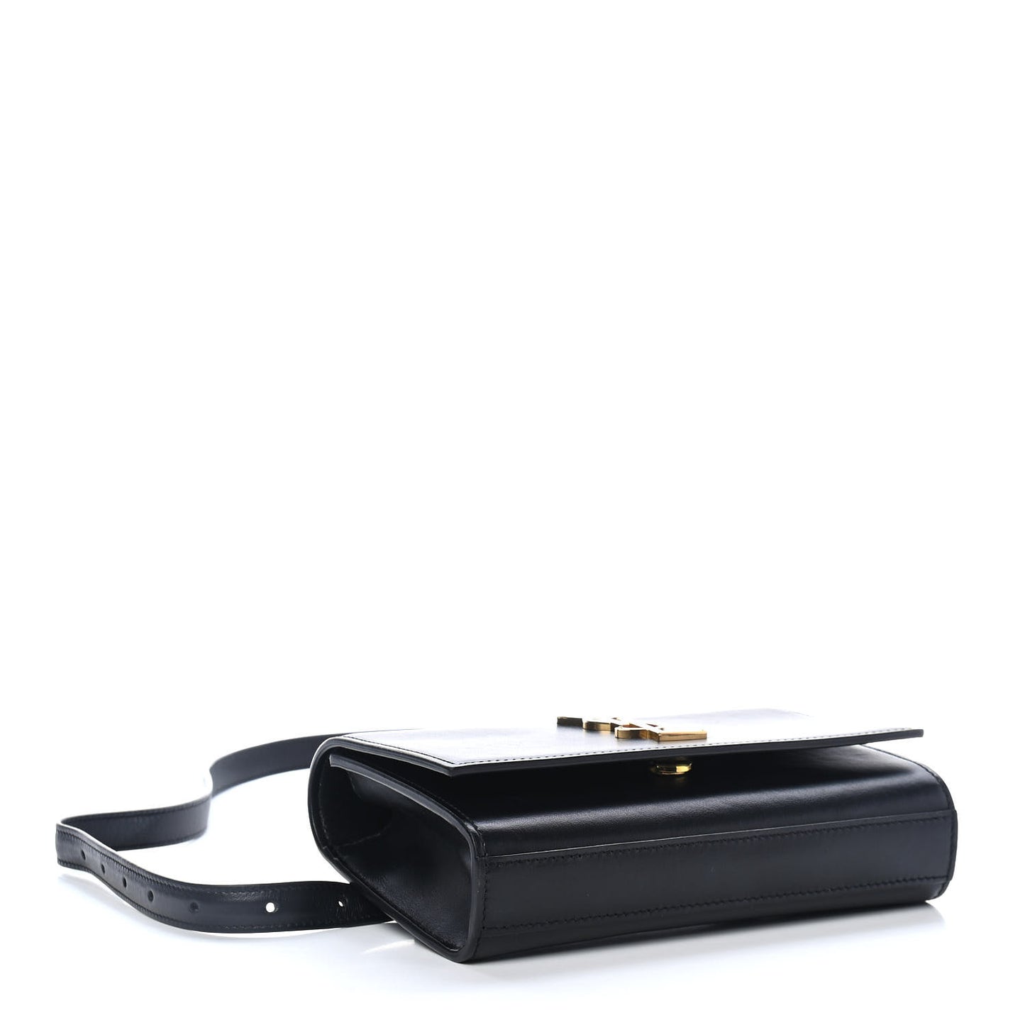 Smooth Calfskin Monogram Kate Belt Bag Black