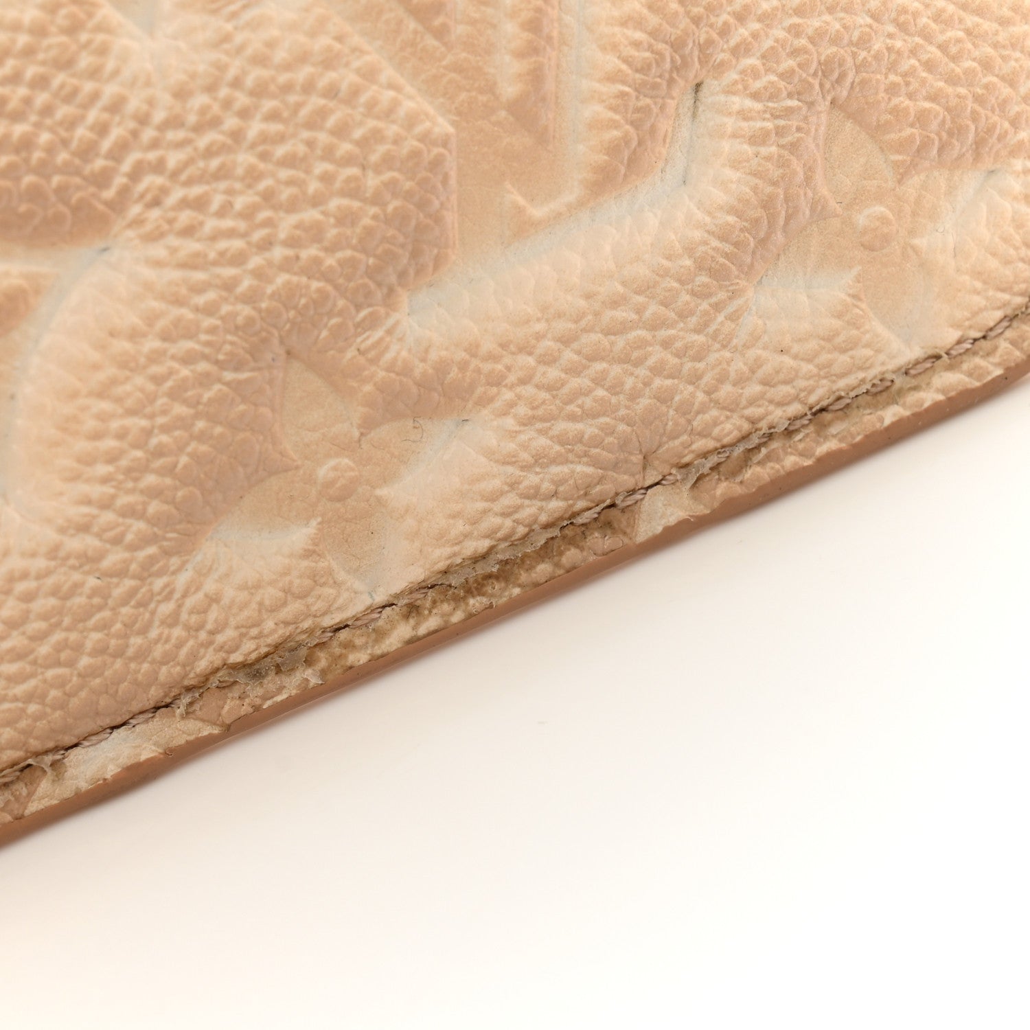 Louis Vuitton Empreinte Monogram Summer Stardust Neverfull MM Pochette Beige Clair 7 of 12
