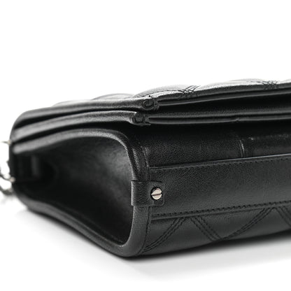 Saint Laurent Lambskin Quilted Mini Becky Chain Bag Black 9 of 11