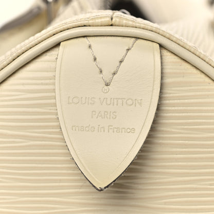 Louis Vuitton Epi Speedy 25 Ivory 6 of 9