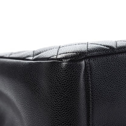 Chanel Caviar Quilted Grand Shopping Tote GST Black 8 of 12