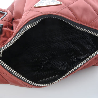 Prada Tessuto Nylon Impuntutato Quilted Handbag Antilope Nero Black 5 of 8