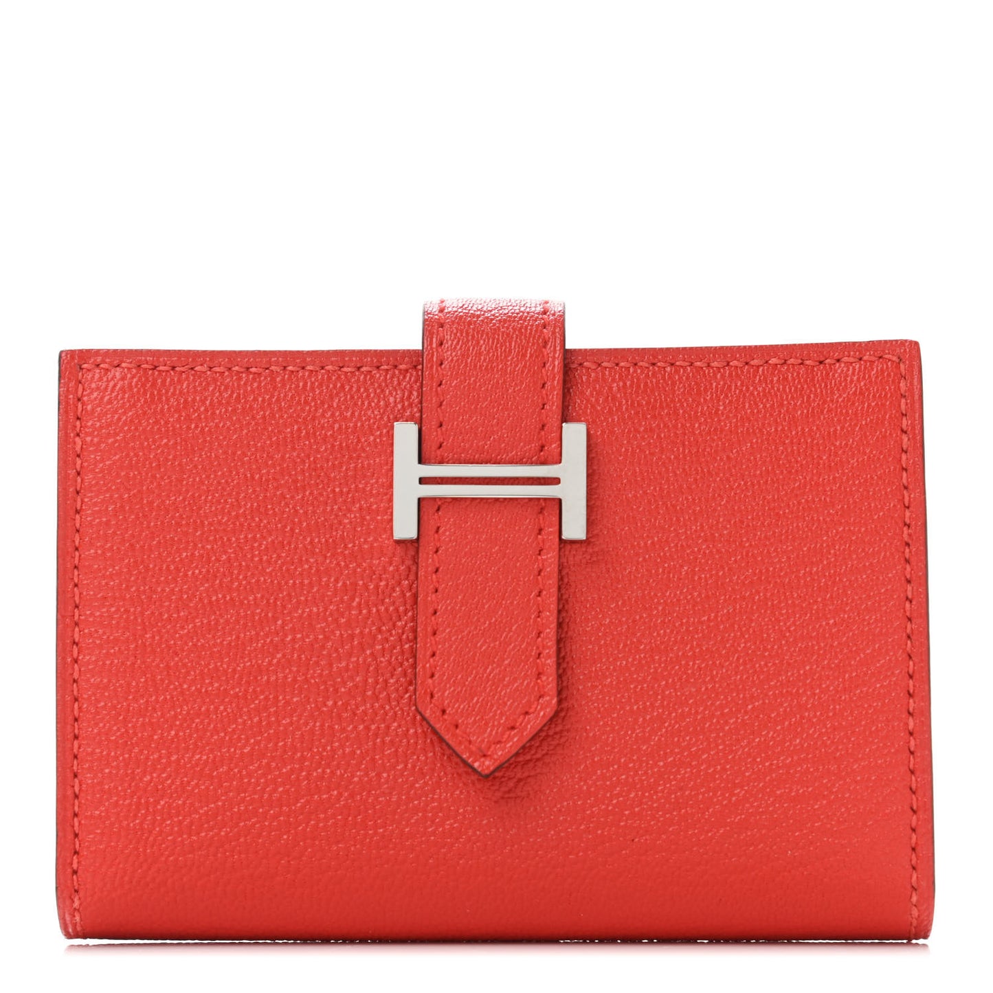 Chevre Mysore Mini Bearn Wallet Rouge De Coeur
