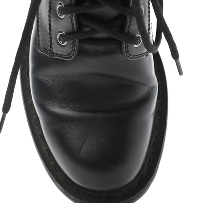 Valentino Garavani Calfskin VLTN 20mm Combat Boots 36.5 Black White 10 of 11