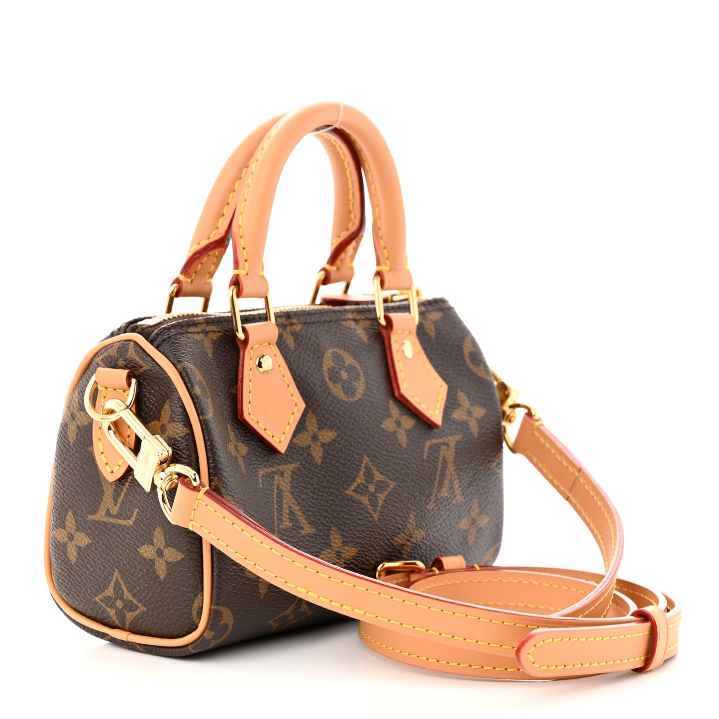 Monogram Vivienne Ice Skating Nano Speedy Bandouliere Pink