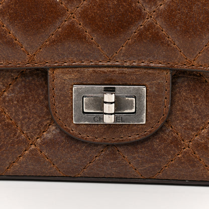 Chanel Aged Calfskin Quilted 2.55 Reissue 225 Flap Brown 11 of 15