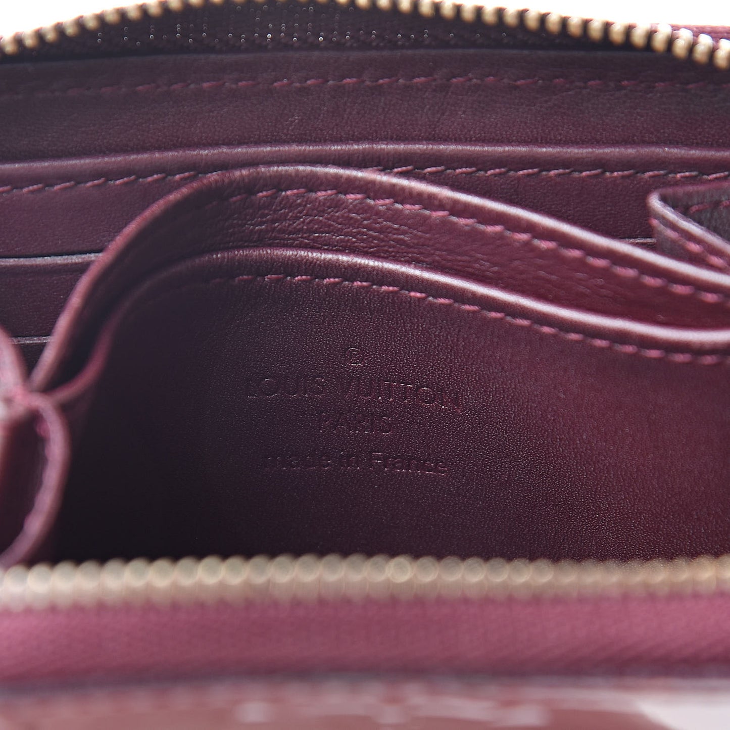 Vernis Zippy Coin Purse Wallet Rouge Fauviste