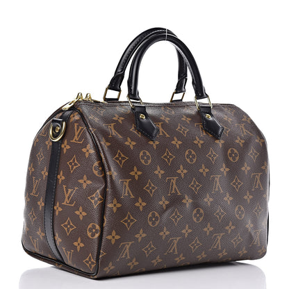 Louis Vuitton Monogram My World Tour Speedy Bandouliere 30 Black 3 of 10