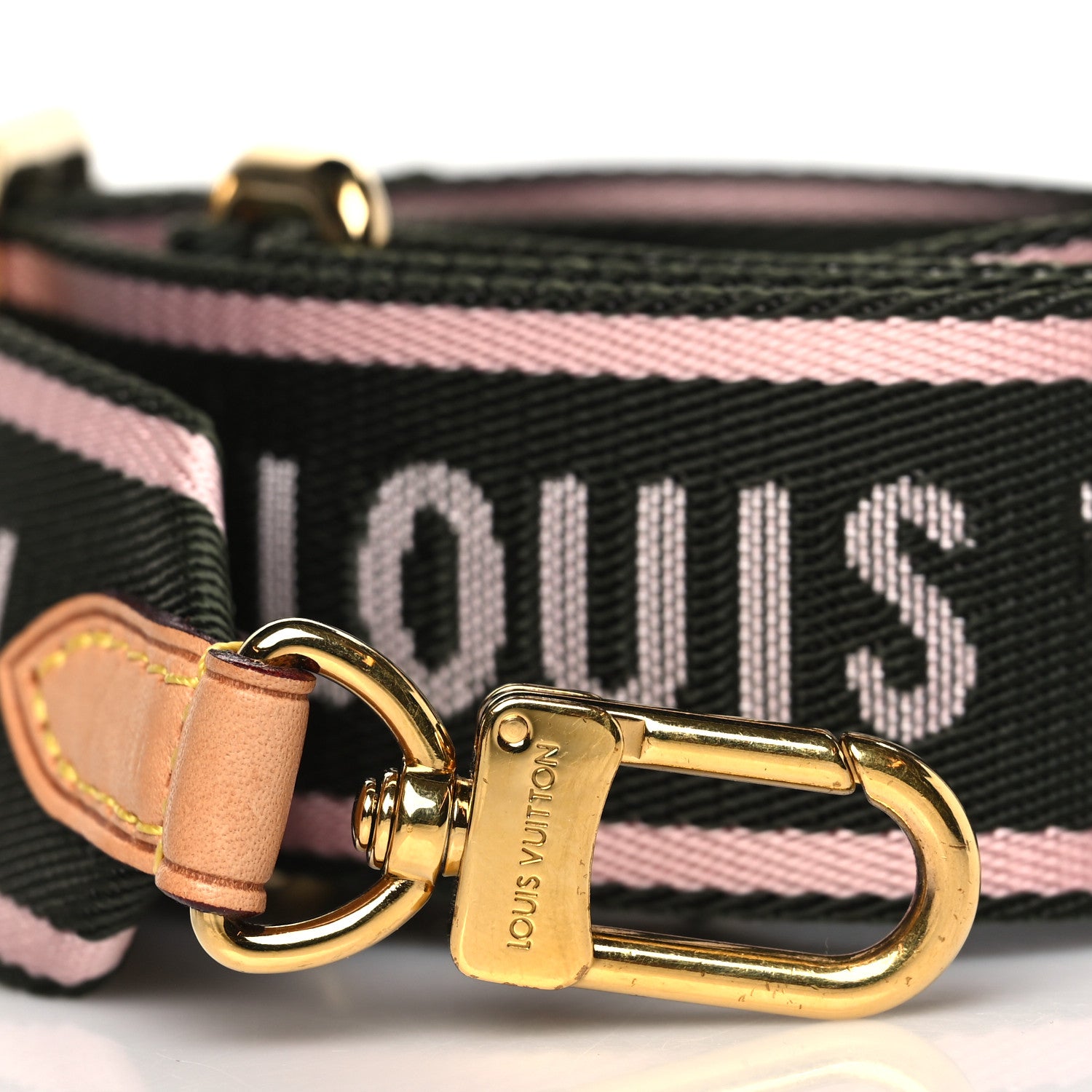 Louis Vuitton Nylon Bandouliere Shoulder Strap Kaki 2 of 4