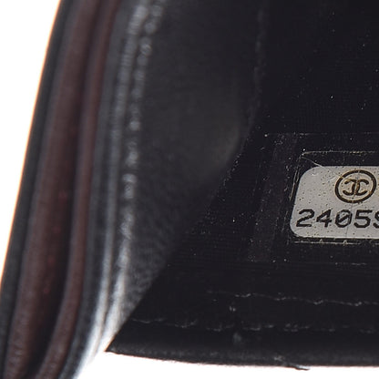 Chanel Lambskin Quilted Card Holder Black 8 of 9