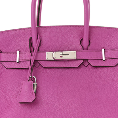 Hermes Togo Birkin 30 Magnolia 8 of 13