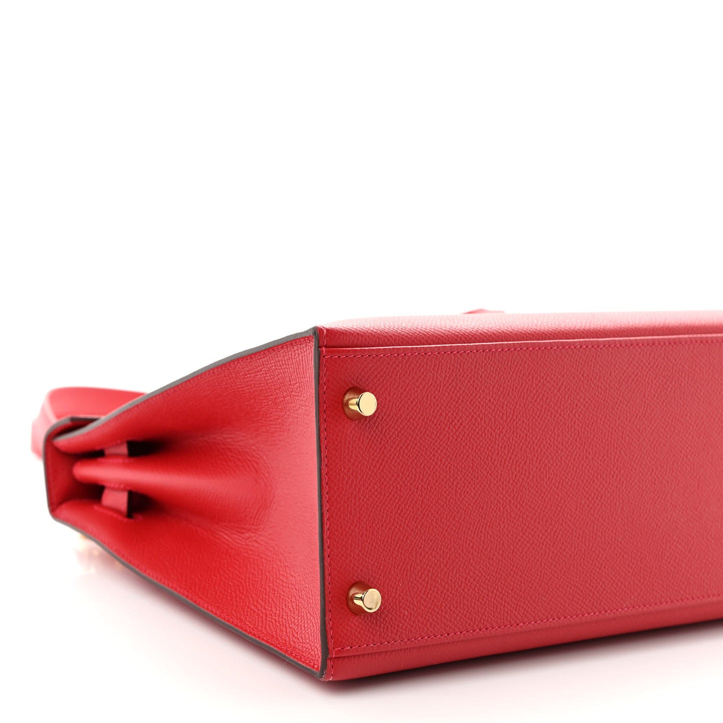 Epsom Horseshoe Kelly Sellier 28 Rouge Casaque Abricot