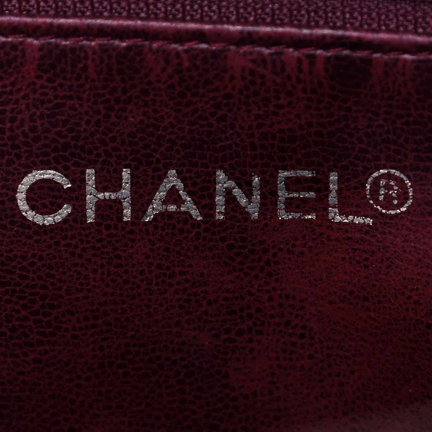 Chanel Lambskin Quilted Tote Burgundy 5 of 18