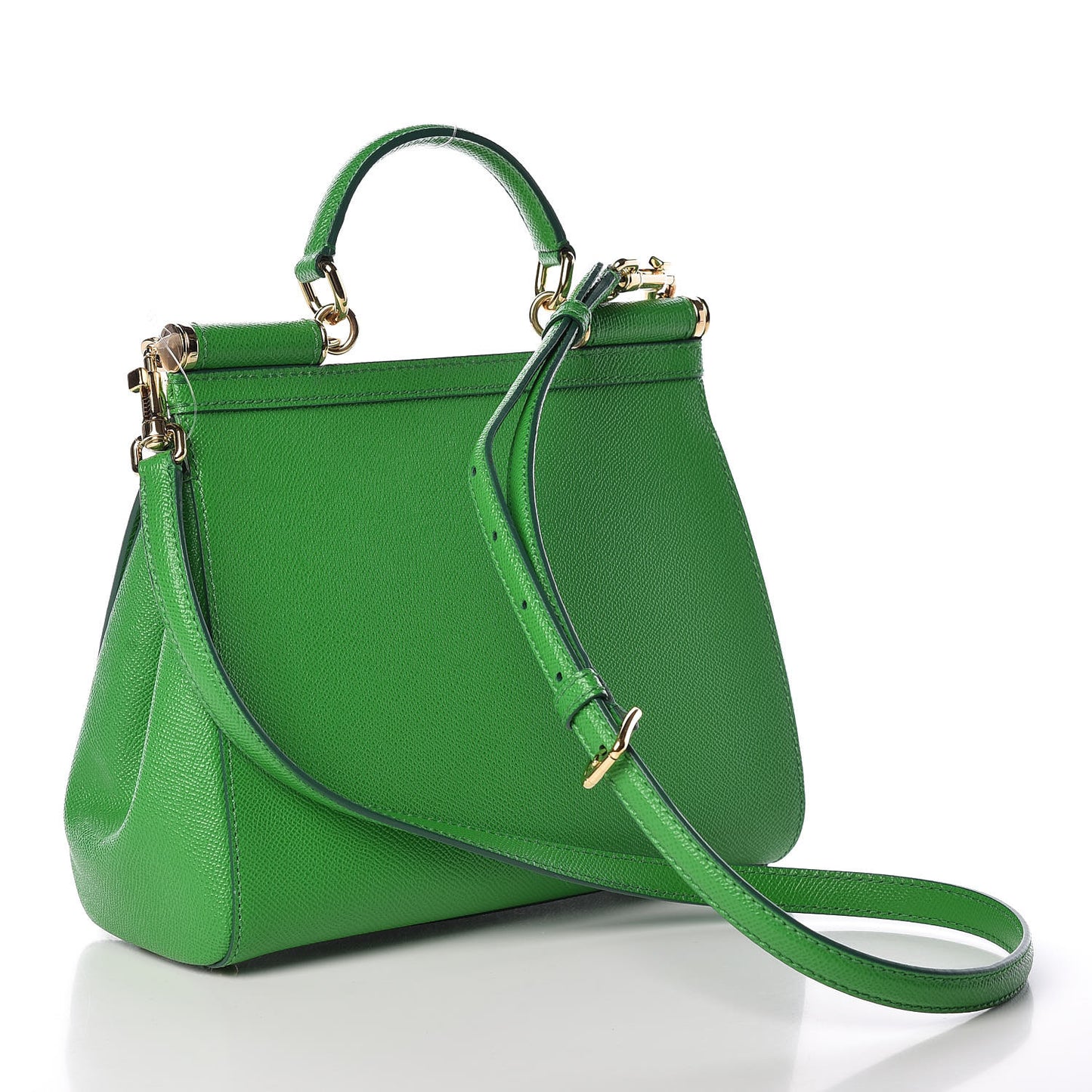 Dauphine Medium Miss Sicily Satchel Verde Chiaro